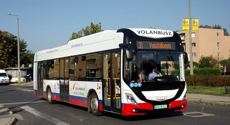 Húsz elektromos busz jöhet még az idén a Volánbuszhoz