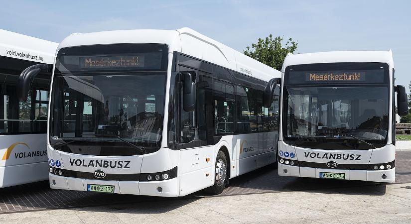 20 elektromos autóbuszra kapott támogatást a Volánbusz