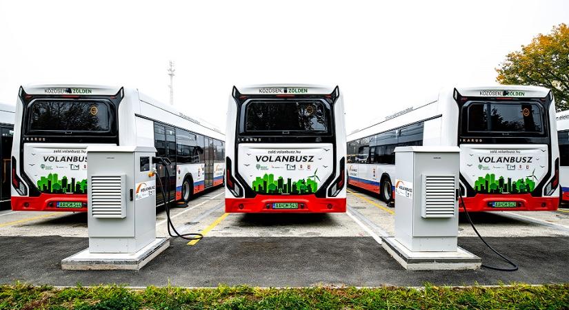 Hat városban húsz elektromos autóbuszra nyert támogatást a Volánbusz