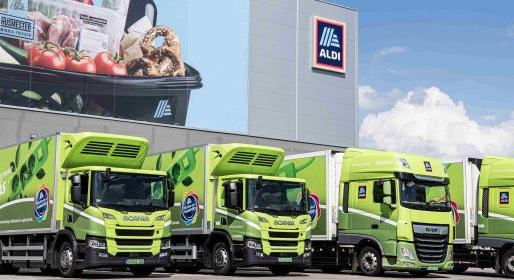 Dízel az elektromos kamion ellen: az ALDI megmérte a fogyasztáskülönbséget