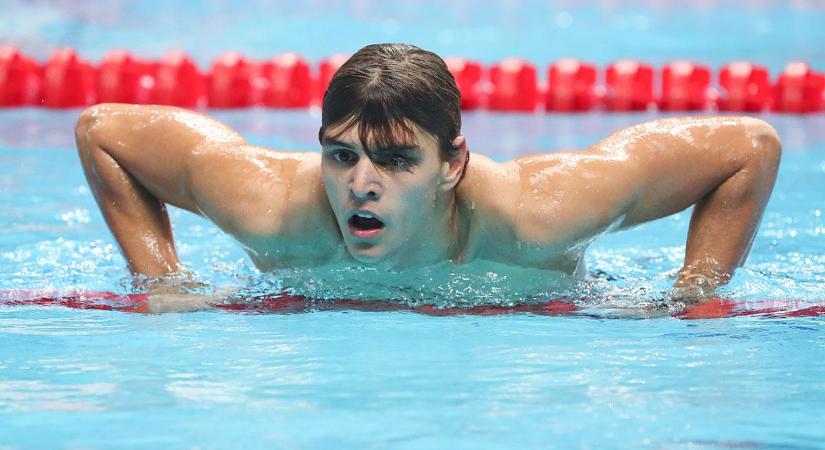 Úszás: Németh Nándor magyar rekordot úszott 100 gyorson