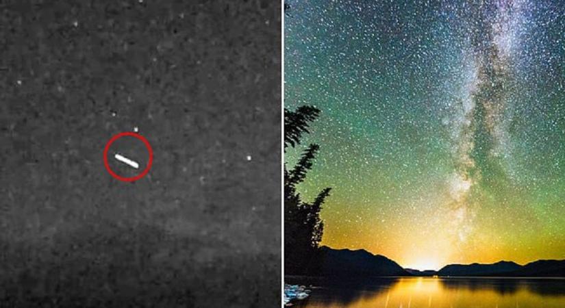 Csillagos égbolton jelent meg az izzón ragyogó UFO, ezt mondta a döbbent szemtanú