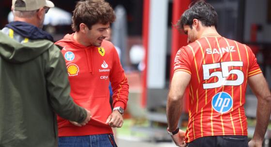 Leclerc és Sainz megbeszélték a barcelonai nézeteltérésüket