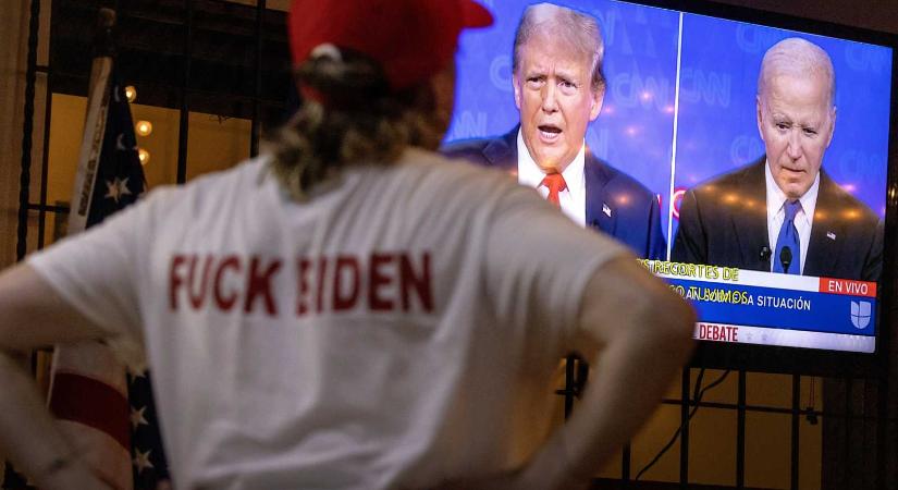 Trump nyerte a tévévitát, pánik tört ki a demokraták körében