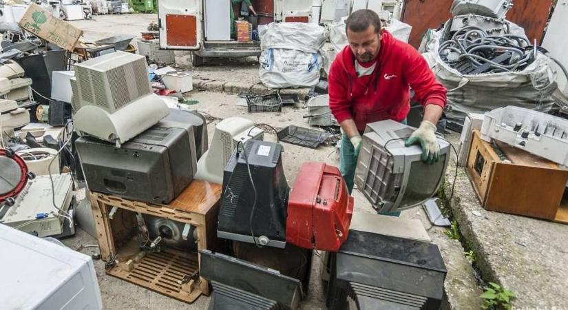 Elektronikai hulladék leadása sokakat nem foglalkoztat