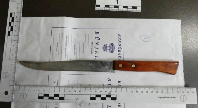Késsel fenyegetőző férfit fogtak el Salgótarjánban, rettegtek tőle a lakók