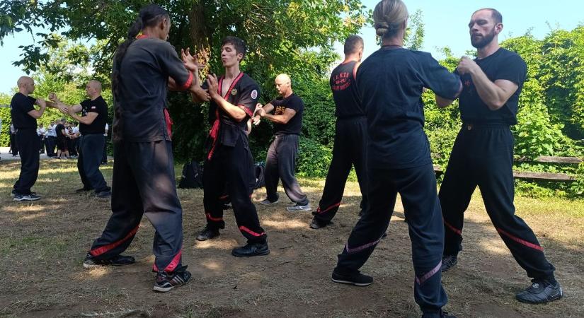 Siófoki táborban fejlesztik tudásukat a Wing Tsun Kung Fu harcművészei
