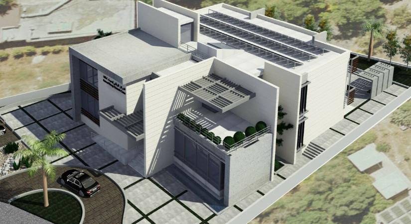 “A NERC az első nettó nulla energiafelhasználású épület Ammanban”