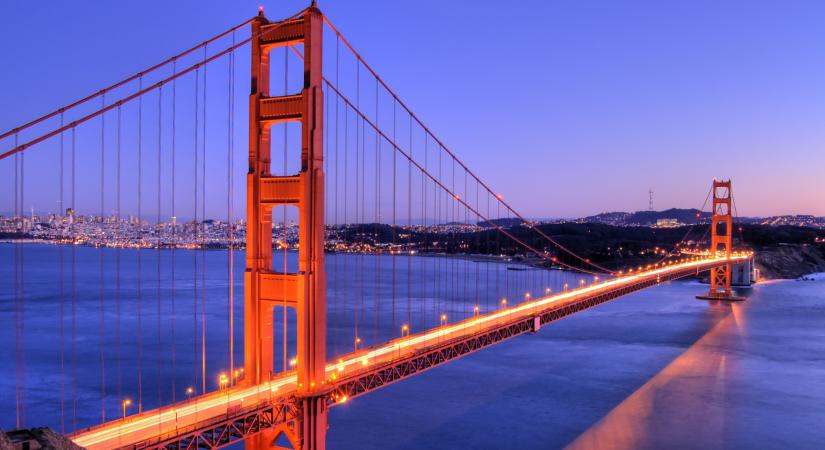 A Golden Gate híd egy darabjából kiállítási tárgy lett