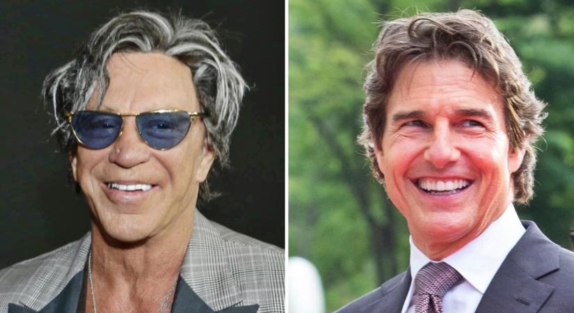 Mickey Rourke durván beleszállt Tom Cruise-ba: „Évtizedek óta ugyanazt a szerepet játssza”