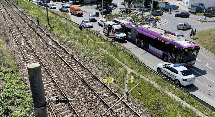 Halálra gázolt a vonat egy embert Kolozsváron