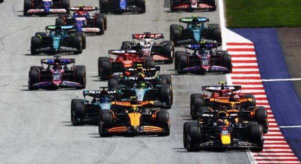 Az F1-es Osztrák Nagydíj sprintjének végeredménye