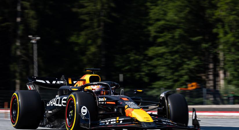 Osztrák Nagydíj: Verstappen a két McLaren előtt a sprintfutamon