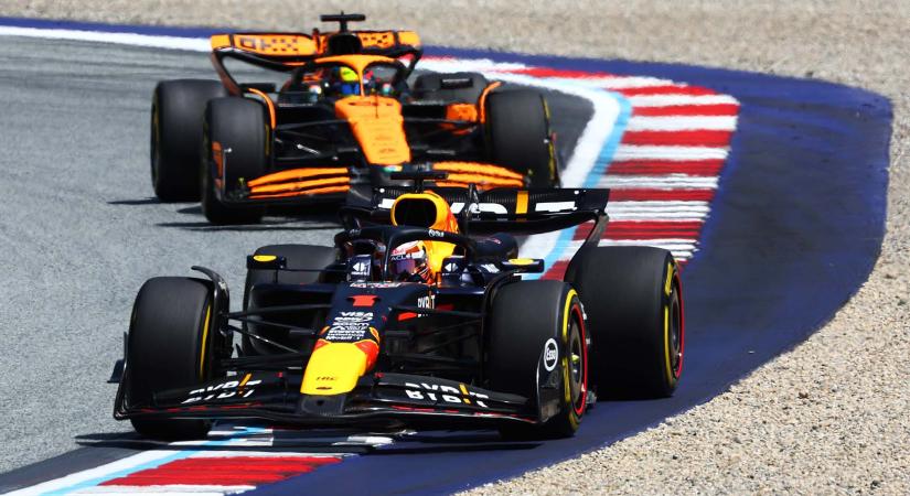Verstappen: Keményen megdolgoztattak a McLarenek a sprinten!