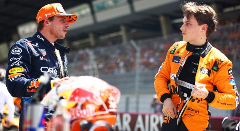 F1: Verstappent is meg akarta lepni Piastri