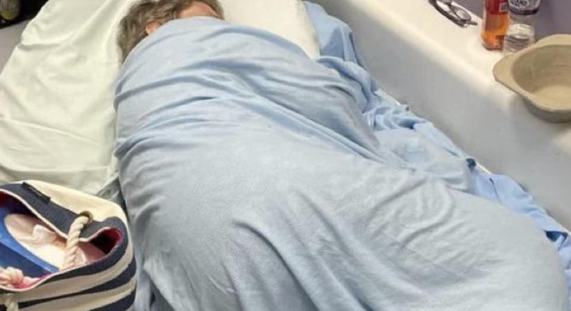 Kórházi padlón kellett aludnia a halálos beteg nőnek