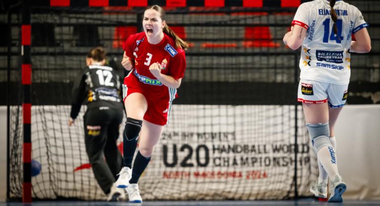 Döntőbe jutott junior női kézilabda-válogatottunk a szkopjei világbajnokságon