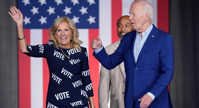 Jill Biden férje támogatására kérte a demokraták gazdag adakozóit