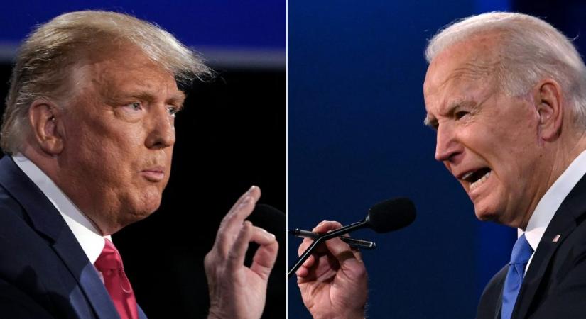Biden a vitáról: Nem volt jó estém, de Trumpnak sem