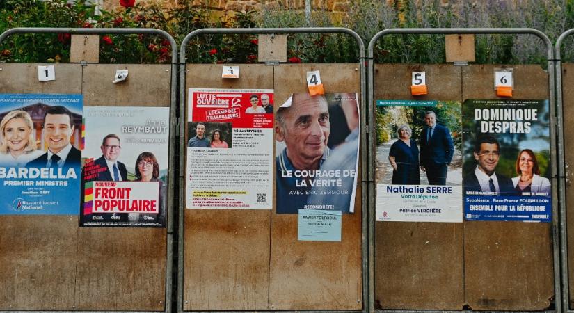 Előrehozott választás zajlik ma Franciaországban