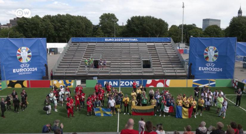 A hajléktalanok foci-Eb-jén döntőt játszott Magyarország