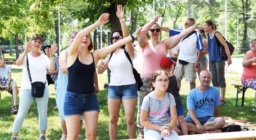 A szolnoki Ormos Imre park adott otthont a családi napnak