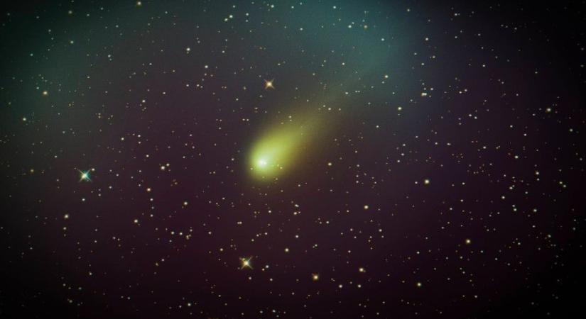 Remek fotót készített egy magyar csillagász a 70 éves keringési idejű üstökösről