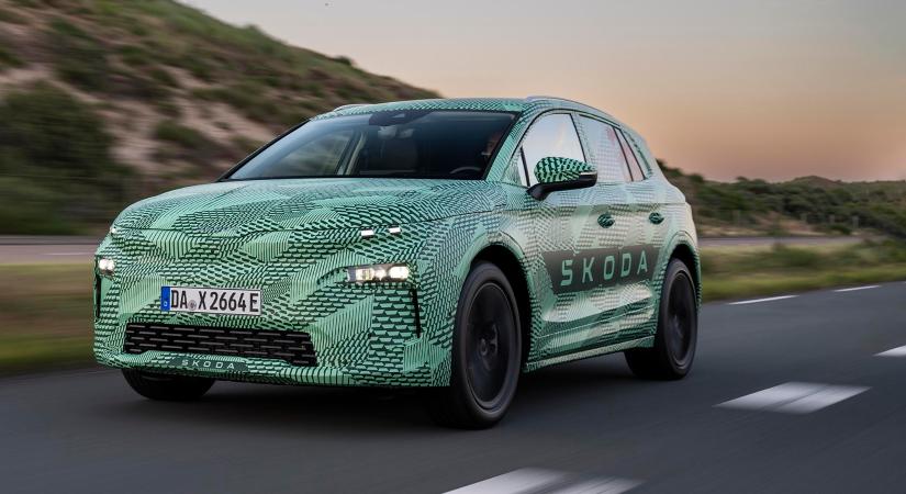 A Škoda következő nagy dobása lesz a kompakt Elroq