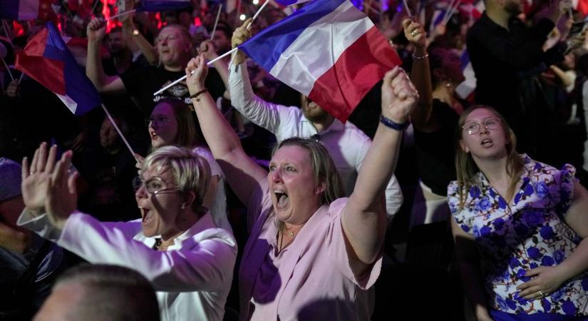 Marine Le Pen: Emmanuel Macron táborát „majdnem sikerült eltörölni”