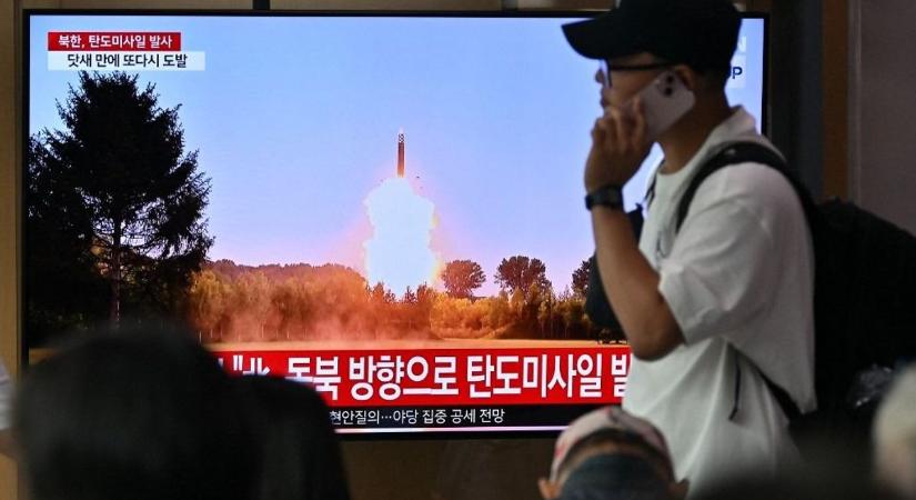 Meghibásodott és teszt közben robbant fel egy észak-koreai ballisztikus rakéta