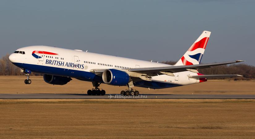 Budapesten szakította meg útját a British Airways London – Hongkong járata