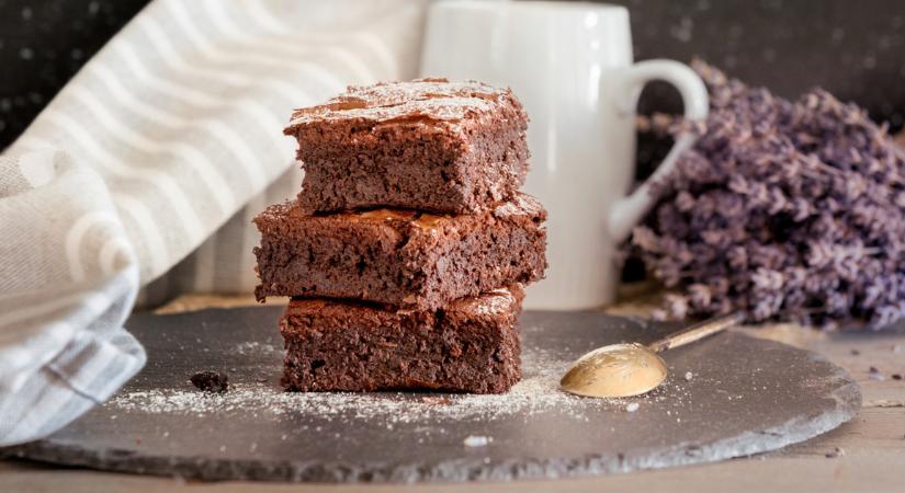 Illatos levendulás brownie: extrán csokis receptet mutatunk