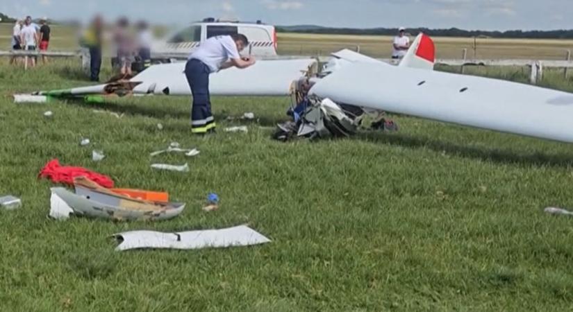 Vitorlázók ütköztek: nem láthatták egymást a pilóták