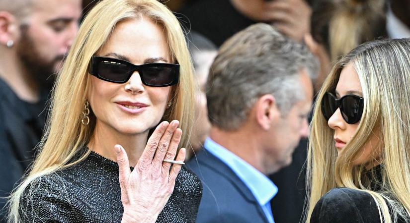 Az 57 éves Nicole Kidman és 15 éves lánya összeöltözött: Sunday lopta a show-t a divathéten