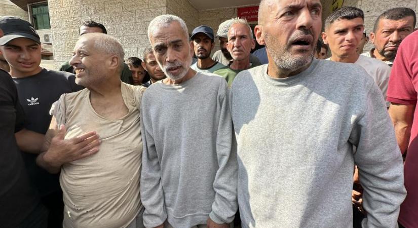 Izrael szabadon engedett ötvenöt gázai palesztin foglyot