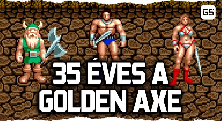 35 évvel ezelőtt jelent meg a legendás Golden Axe