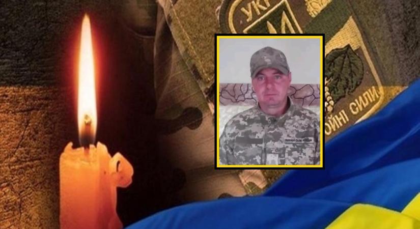 39 éves kárpátaljai katona a háború újabb áldozata