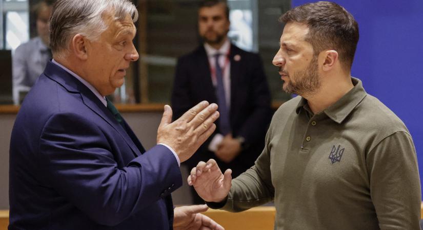 Zelenszkij is gratulált Orbánnak a soros uniós elnökség átvételéhez