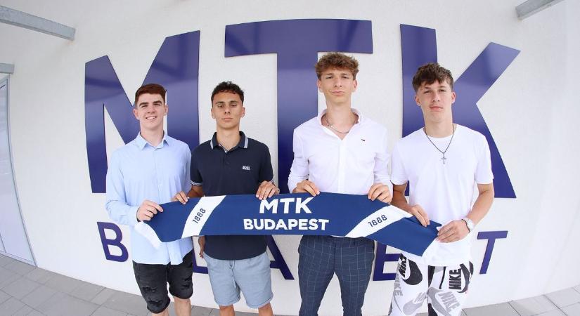 A korábbi magyar válogatott játékos fia is aláírt az MTK-nál