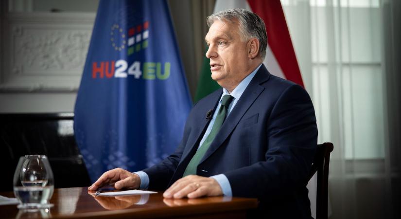 Orbán Viktor: a béke lesz a középpontja a magyar EU-elnökségnek (élő)