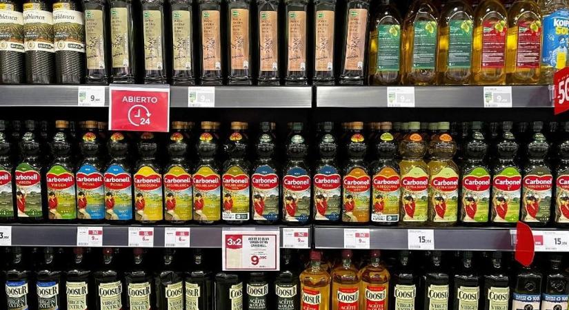 Biztonsági hálóval védik az olivaolajat a szupermarketekben