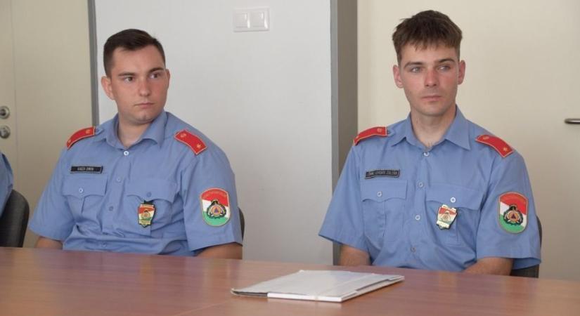 Új tisztek kezdték meg szolgálatukat Tolna vármegyében