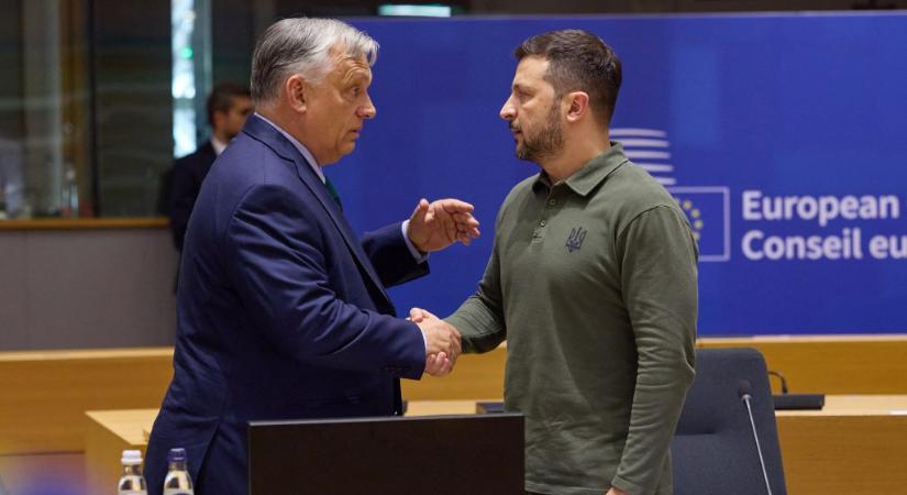 Megérkeztek az első képek Orbán és Zelenkszkij kijevi találkozójáról