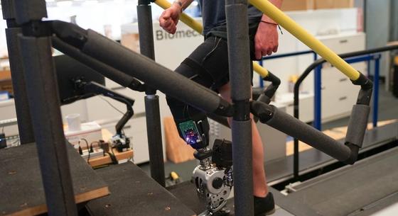 Stabilabb, gyorsabb járás: gondolattal is vezérelhető bionikus lábat fejlesztettek