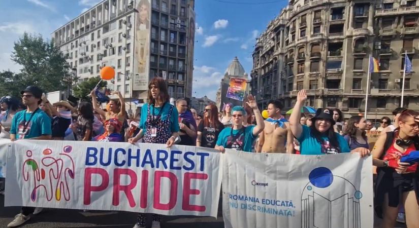 Az eddigi legnagyobb pride-ot rendezték meg Bukarestben