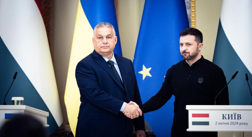 Zelenszkij: Megegyeztem Orbán Viktorral a vitás kérdéseket rendező kétoldalú megállapodás elkészítésében