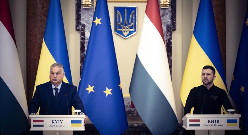 Orbán tűzszünetről beszélt Zelenszkijnek Kijevben