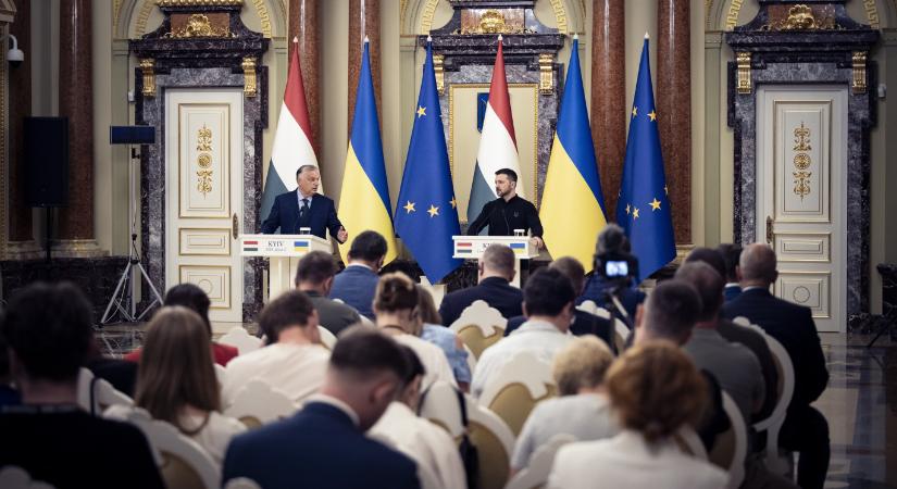 A Kreml szerint Orbán nem a nemzeti, hanem a brüsszeli érdekeket képviselte Kijevben
