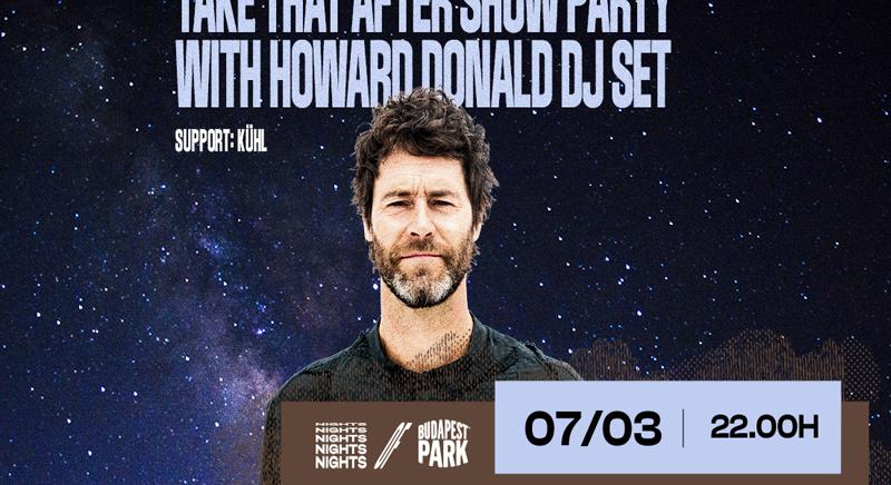 Testközelből a Take That sztárja – Howard Donald DJ-zik a Budapest Parkban
