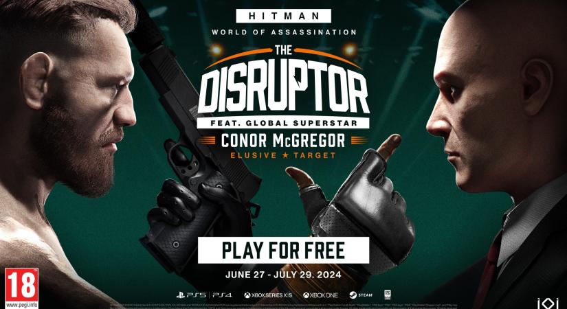 Conor McGregor lett a Hitman: World Of Assassination új célpontja